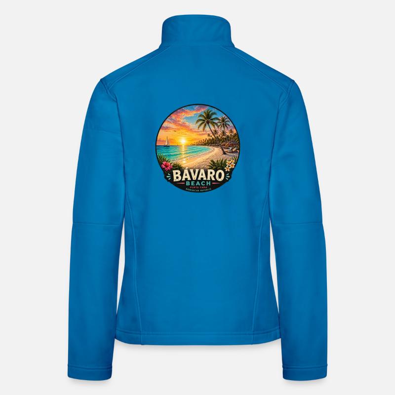 Bavaro Beach Punta Cana Vacances Luxe dans les Caraïbes Veste en tissu softshell Femme