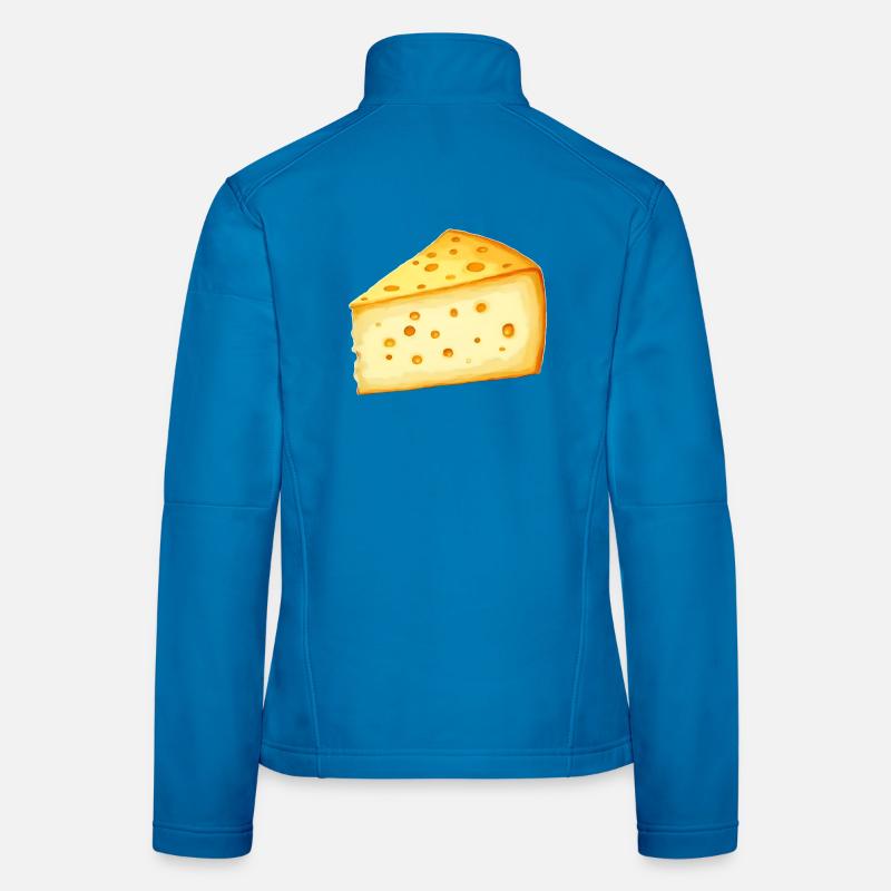 Käse Frauen Softshelljacke