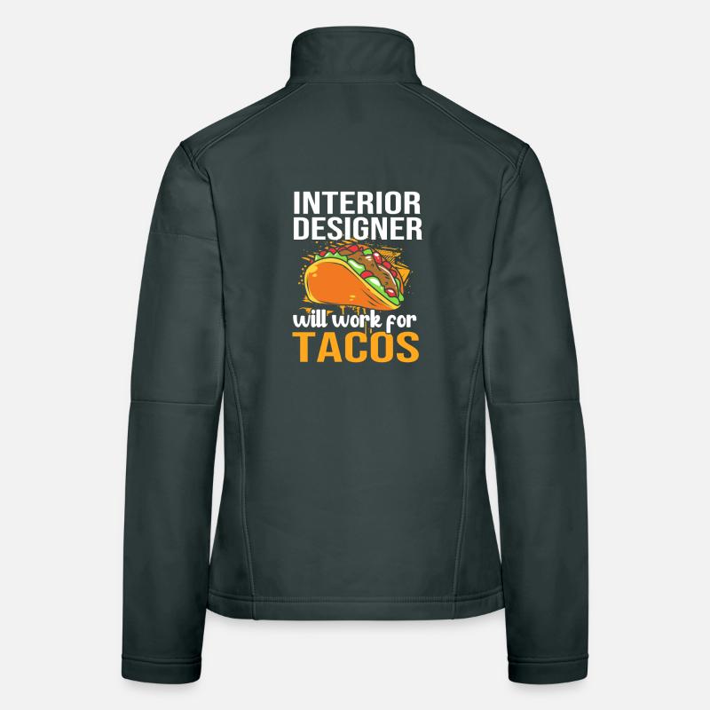 Architect Interior Designer Architecture Women's Softshell Jacket