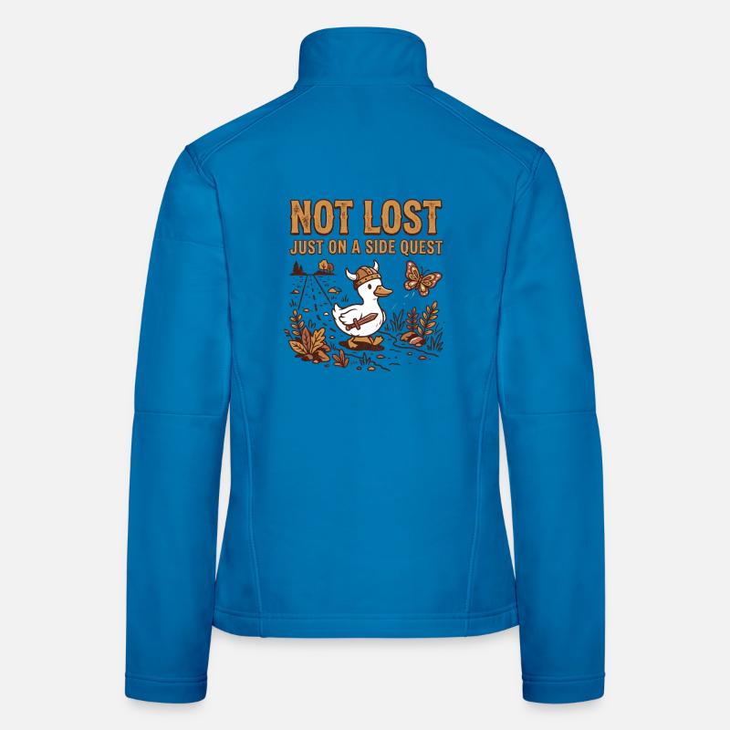Canard TDAH - Juste en quête secondaire Veste en tissu softshell Femme