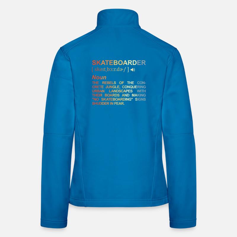 Skateboarder Bedeutung Frauen Softshelljacke
