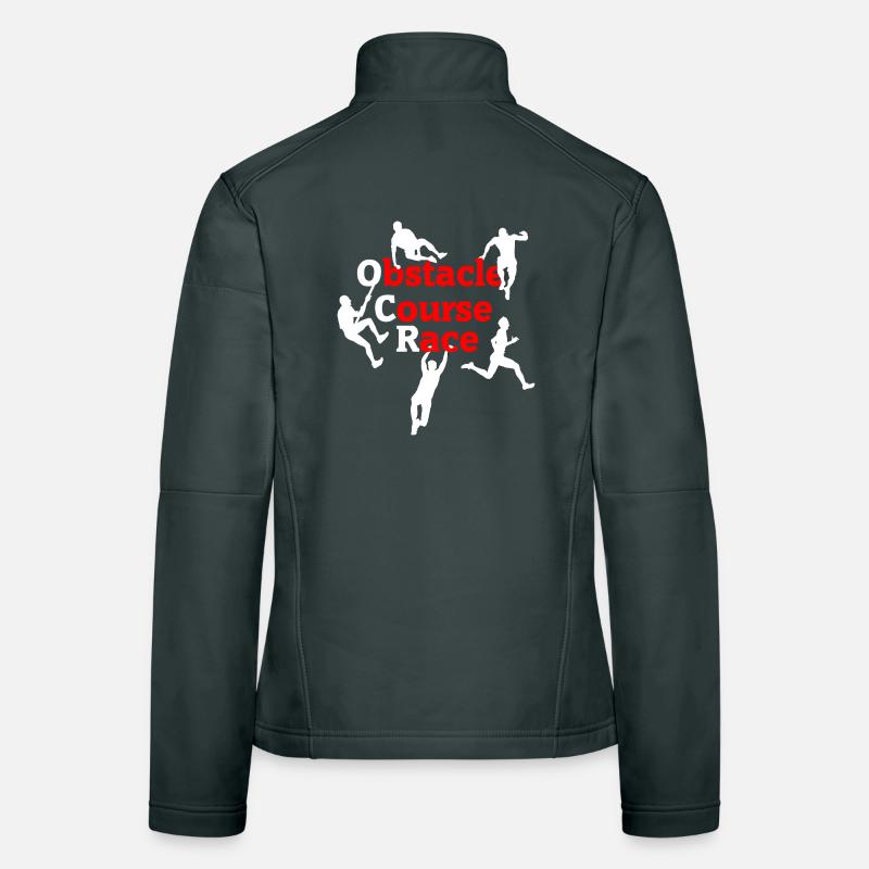 OCR Chaos – Conception d’actions d’obstacles Veste en tissu softshell Femme