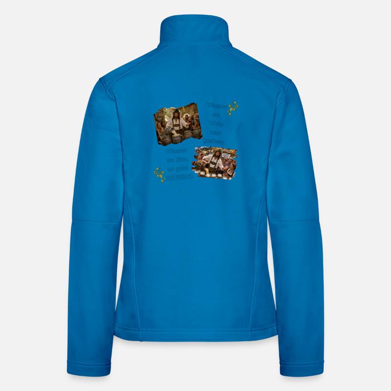 Wasser und Bier Frauen Softshelljacke