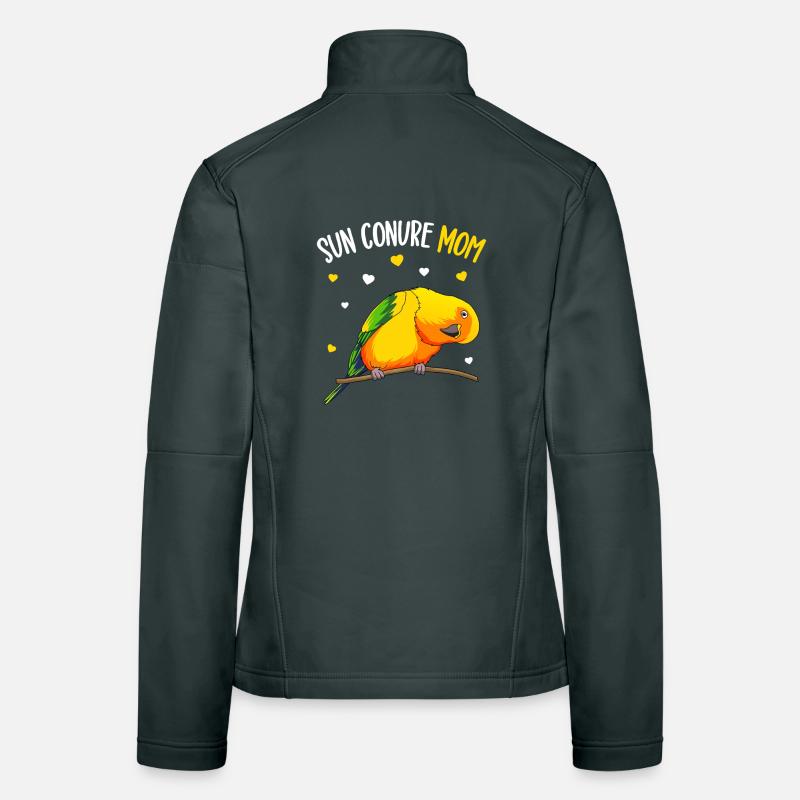 Sun Conure Mom Women's Softshell Jacket