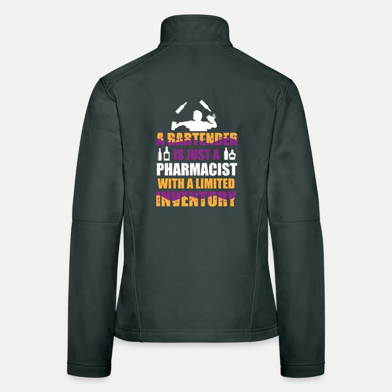 Barkeeper Kellner bartender Barmann Frauen Softshelljacke