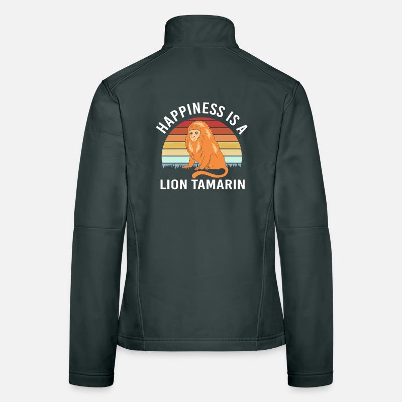 Tamarin Monkey Women's Softshell Jacket