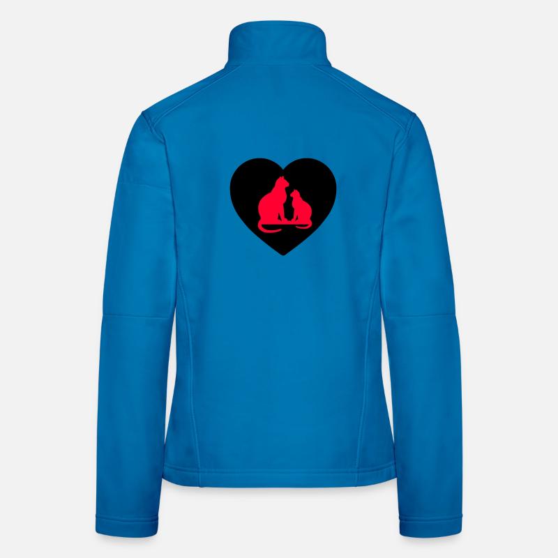 Katzen Frauen Softshelljacke