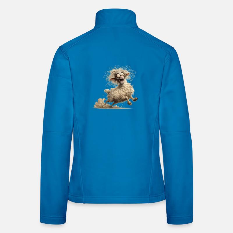 Verrücktes Schaf Frauen Softshelljacke