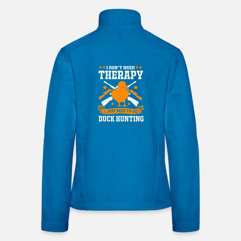 Duck Hunt Duck Hunting Hunter Women's Softshell Jacket