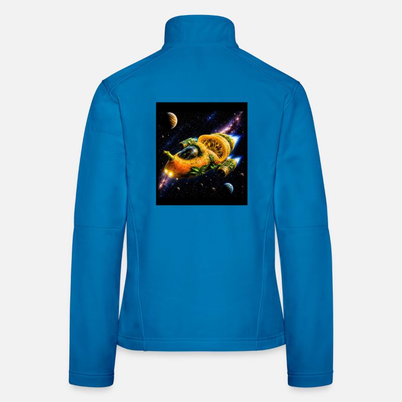 Aventure spatiale Citrus Veste en tissu softshell Femme