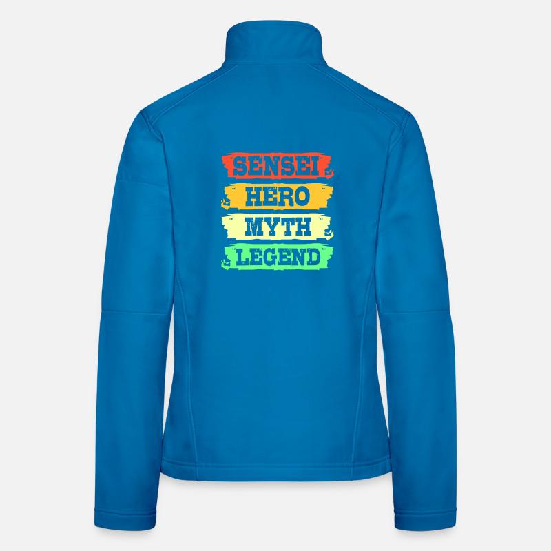 Judo Veste en tissu softshell Femme