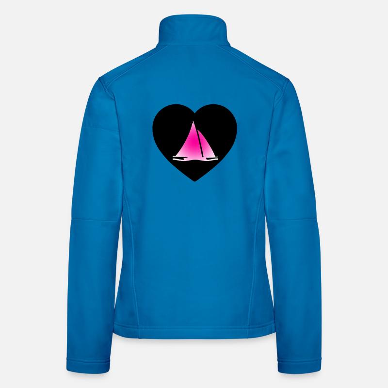 Voile Veste en tissu softshell Femme