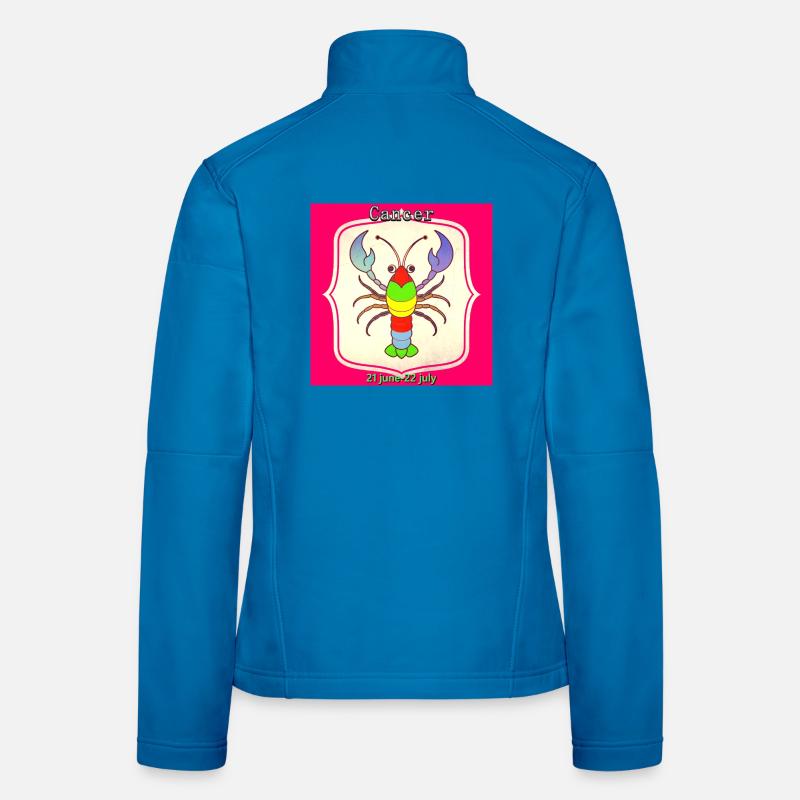 Cancer - Women's Softshell Jacket - light blue