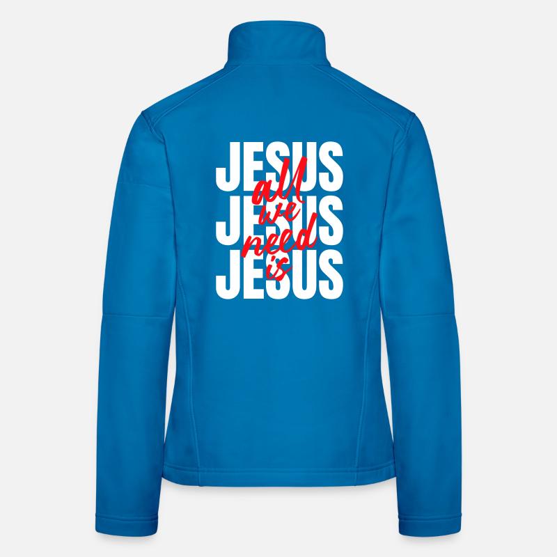 All we need is Frauen Softshelljacke
