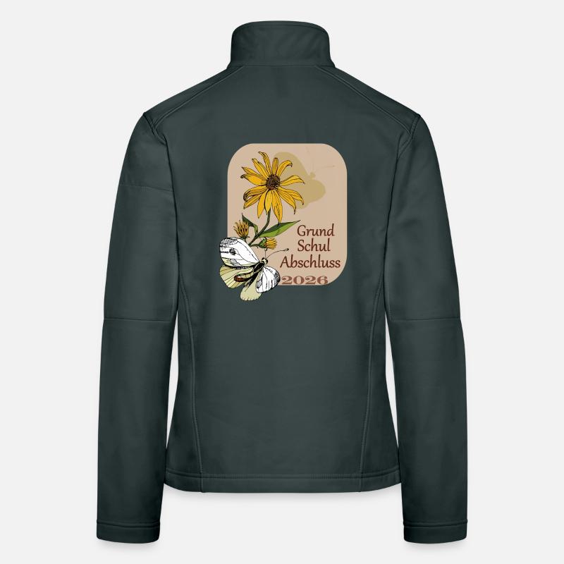  Schulabschluss 2026 Frauen Softshelljacke