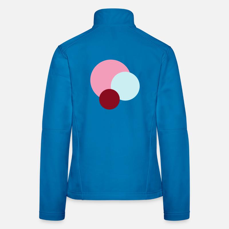 Planets in Pink Universe Women's Softshell Jacket