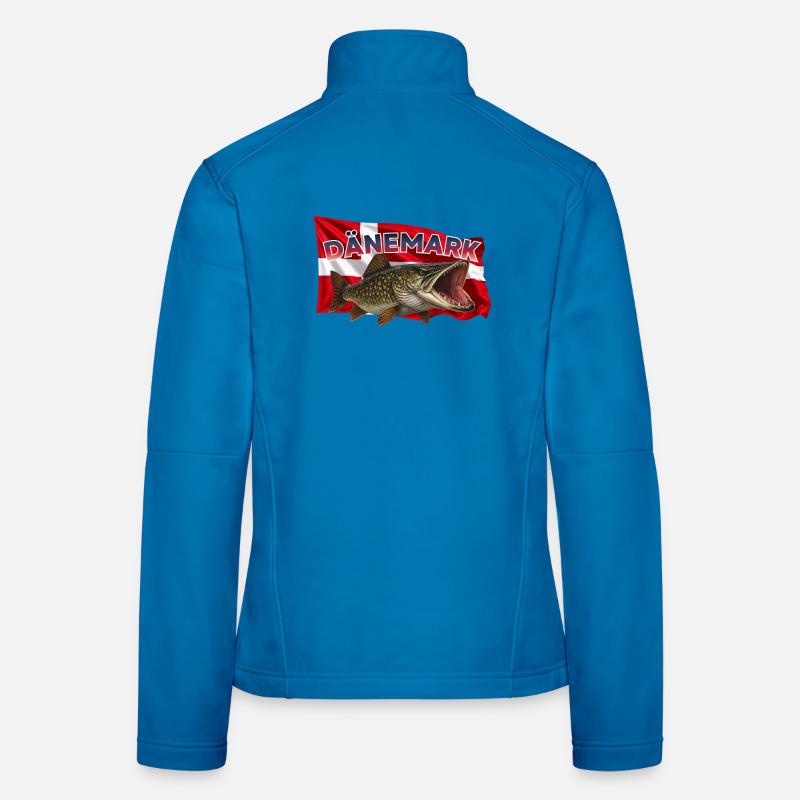 Hecht Angeln Dänemark - Pike Silkeborg Frauen Softshelljacke
