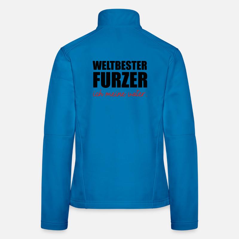 Weltbester Furzer Lustige Vatertagsgeschenk Spruch Frauen Softshelljacke