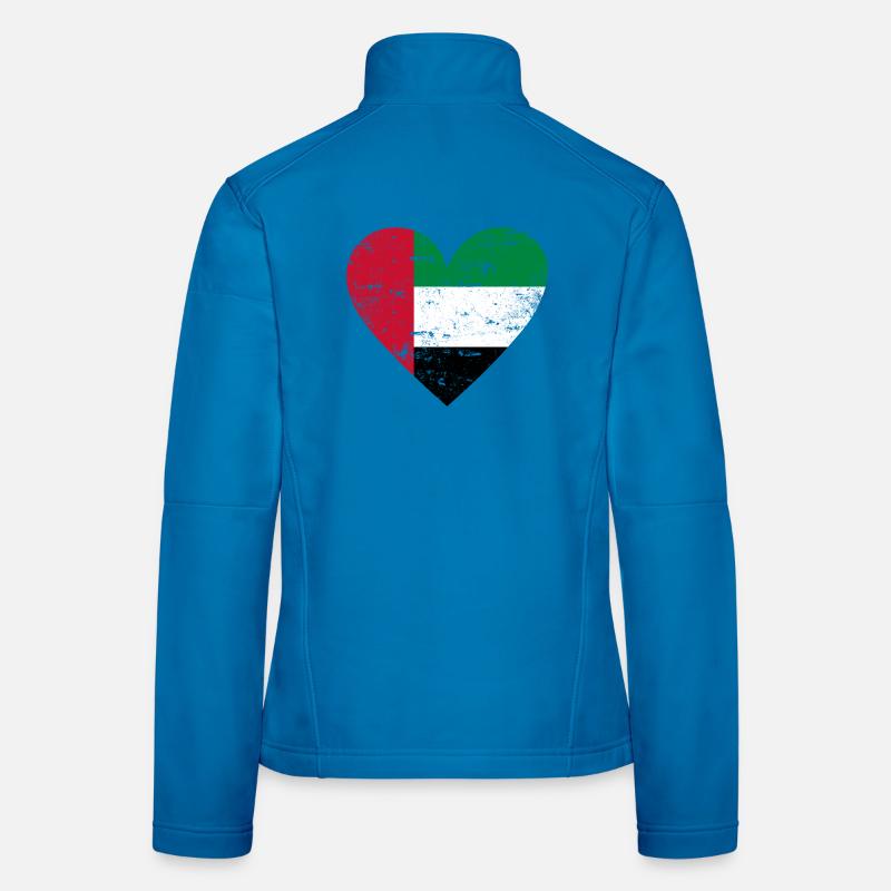 UAE Heart Women's Softshell Jacket