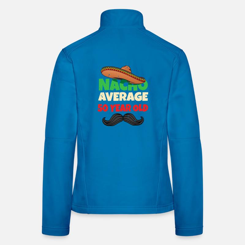 Nacho durchschnittlich 50 Jahre alt Frauen Softshelljacke