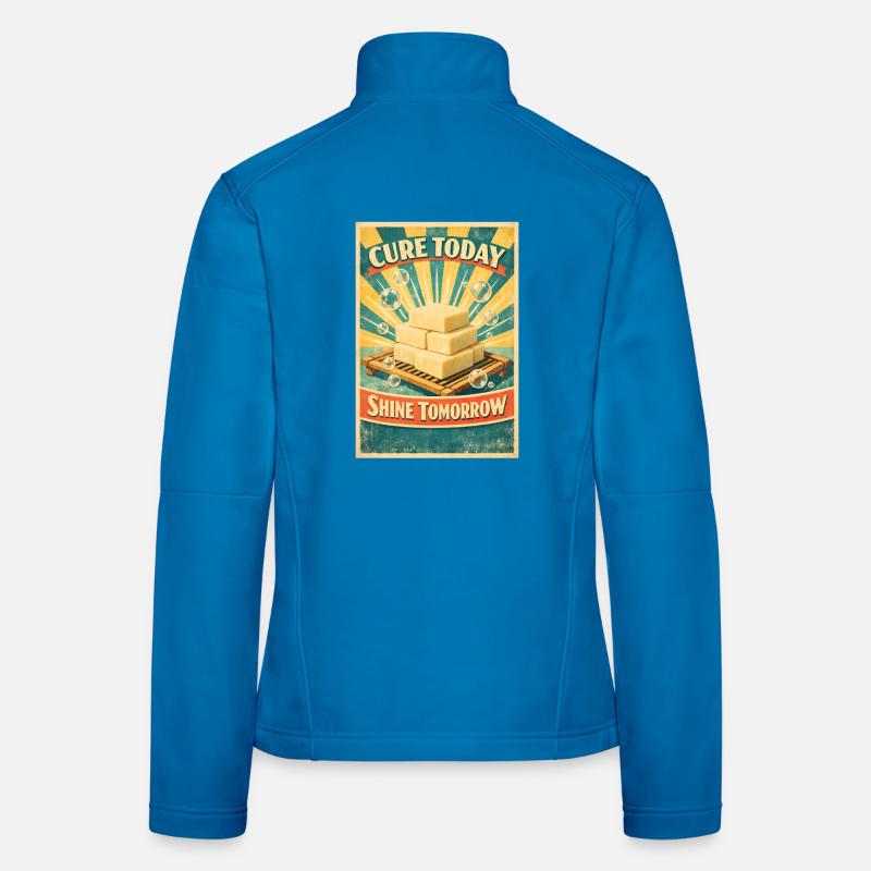 Mûrir aujourd’hui | Fais ton propre savon Veste en tissu softshell Femme