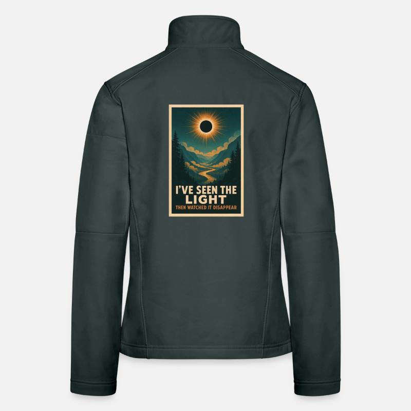 Light Disappears | Eclipse Women's Softshell Jacket