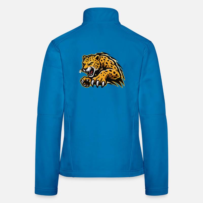 Ferocious Leopard Assault Women's Softshell Jacket