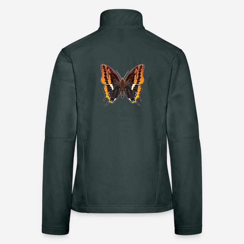 Erdbeerbaumfalter Frauen Softshelljacke