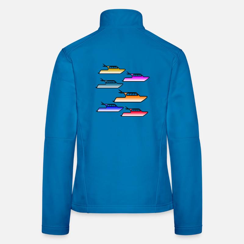Motorboote Frauen Softshelljacke