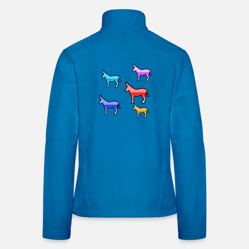 Esel Frauen Softshelljacke
