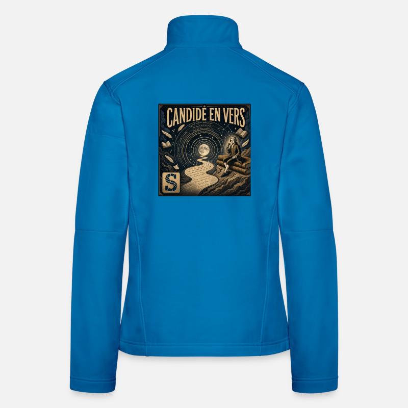 Candide en Vers Conte Lyrique Nocturne Veste en tissu softshell Femme