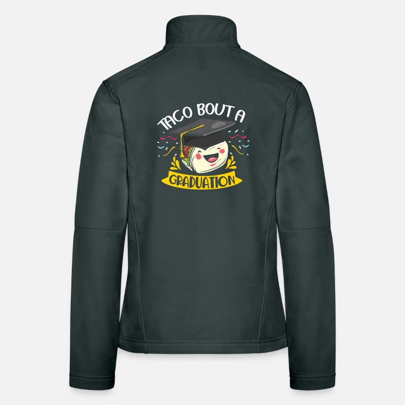 Taco à propos d’une remise de diplôme Veste en tissu softshell Femme