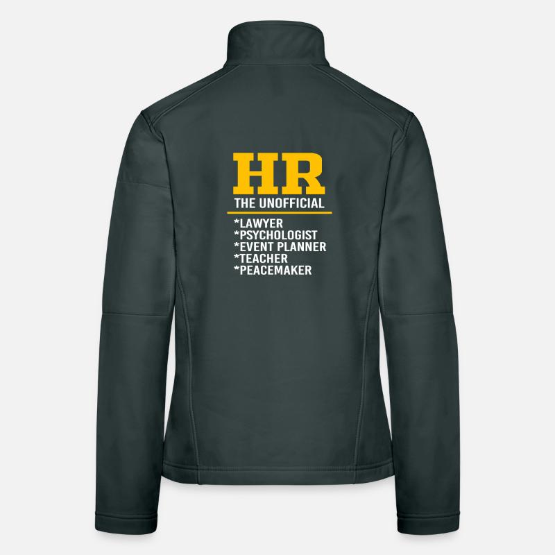 Responsable RH Veste en tissu softshell Femme