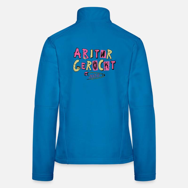 Abitur gerockt Frauen Softshelljacke