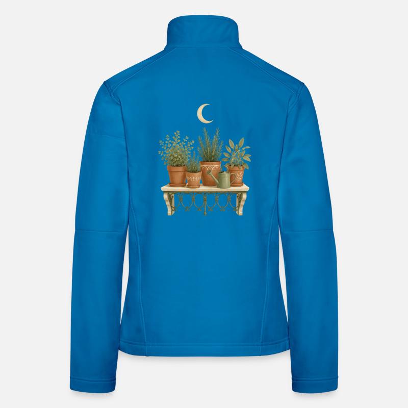 Herb Balcony Moonlight Women's Softshell Jacket