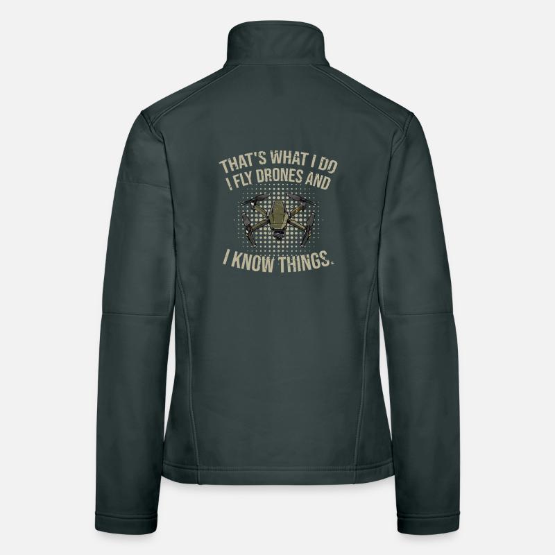 I've had enough I go drone flying drones pilot Women's Softshell Jacket