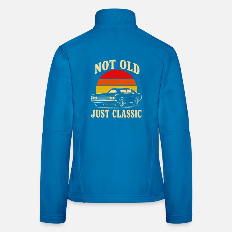 Nicht Alt, Nur Klassisch Frauen Softshelljacke