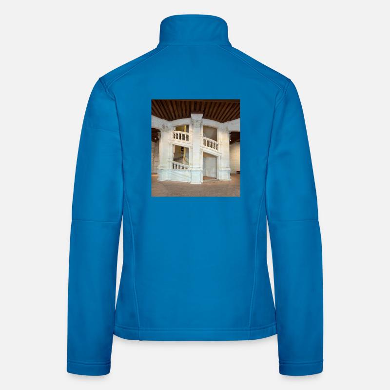 Double Spiral Staircase Women's Softshell Jacket