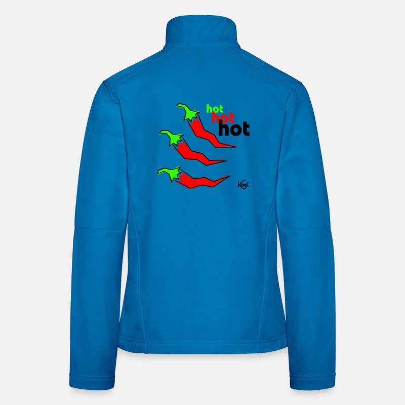 Pepperoni hot Frauen Softshelljacke