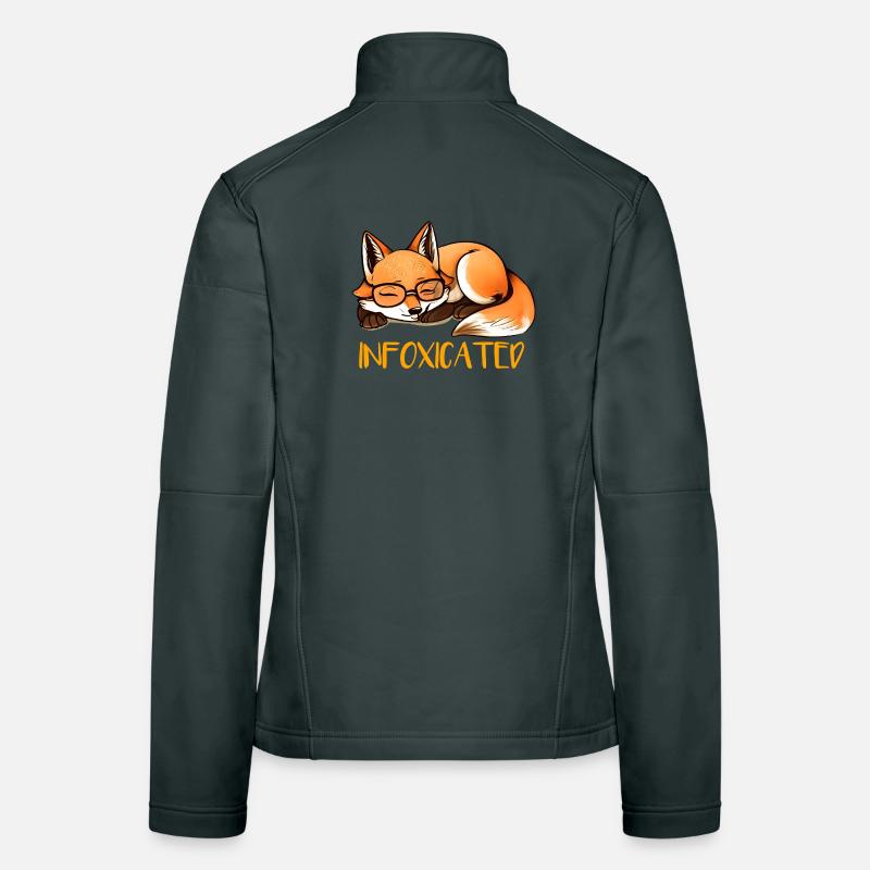 Schlafender Fuchs Frauen Softshelljacke