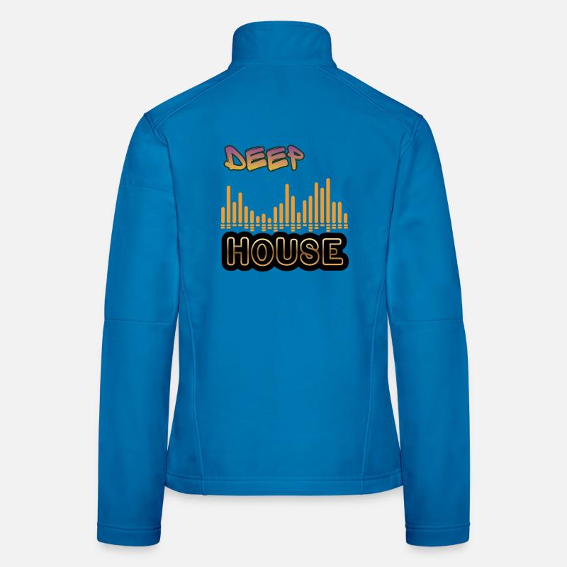 Maison profonde. Veste en tissu softshell Femme