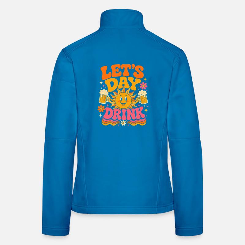 Sonne, Bier & Feierlaune Frauen Softshelljacke