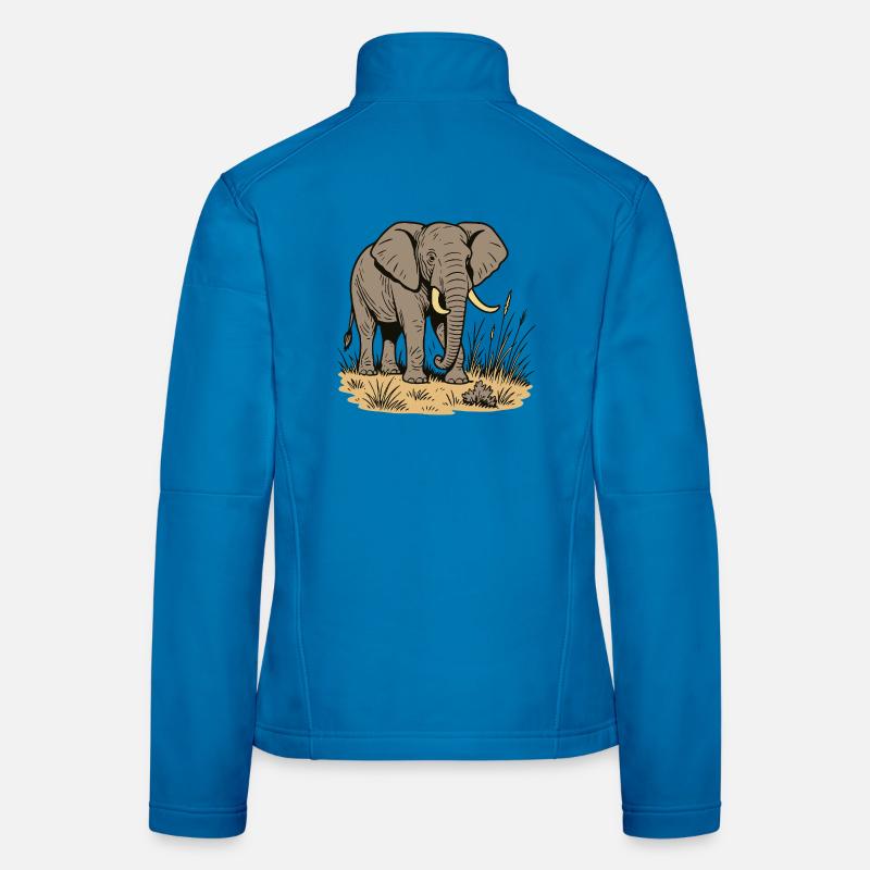 Elefant Frauen Softshelljacke