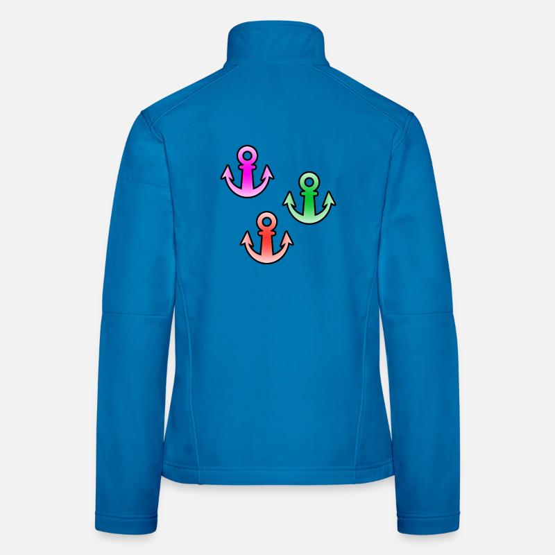 Voile Veste en tissu softshell Femme