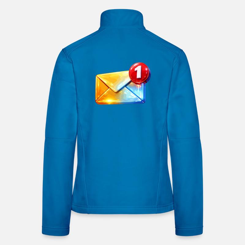Erste Abzeichen-E-Mail Frauen Softshelljacke