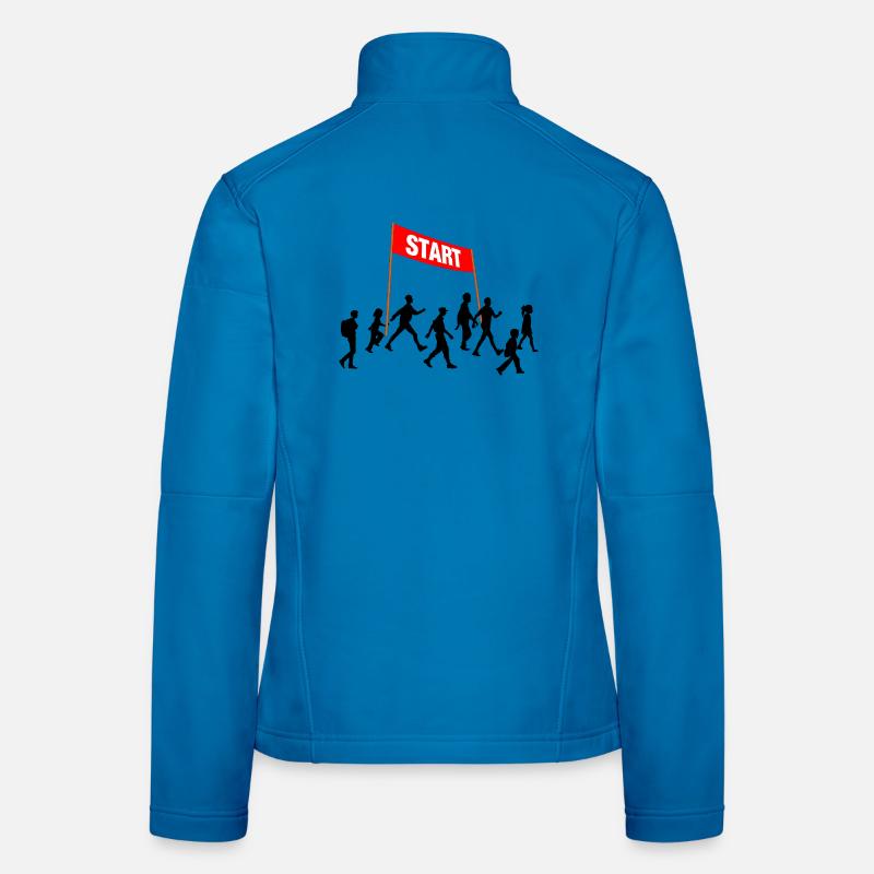 Walking Start Team Women's Softshell Jacket