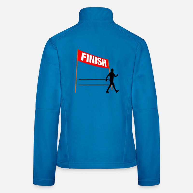 Marche Finish Custom Men Veste en tissu softshell Femme