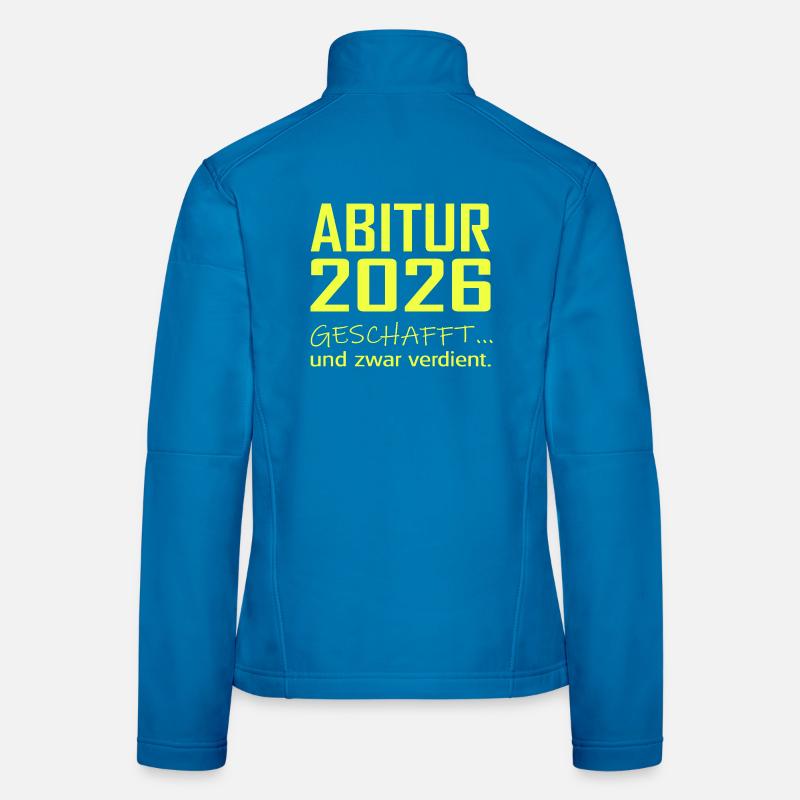 Abitur 2026 made Women's Softshell Jacket