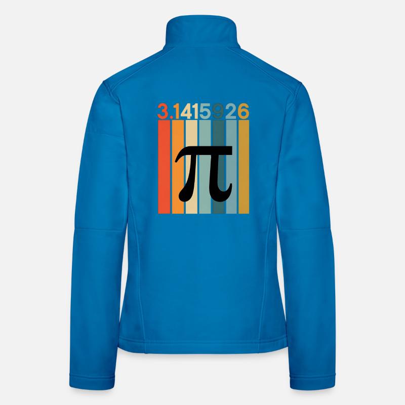 Pi Day Math Numbers Frauen Softshelljacke