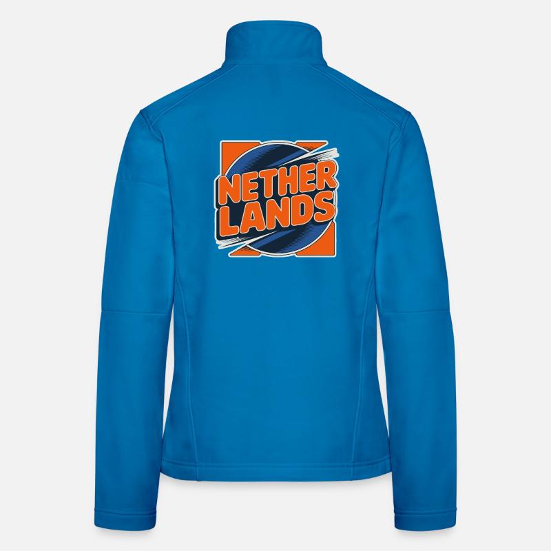 Netherlands Frauen Softshelljacke